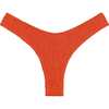 Lulu (Zig-Zag Stitch) Bikini Bottom, Tangerine - Two Pieces - 1 - thumbnail