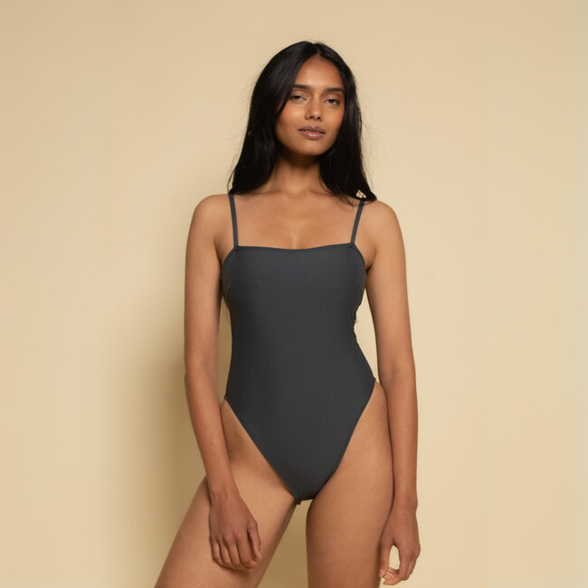 Jacelyn One-Piece, Charcoal