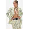 Hygge Linen Blazer, Francesca Print Francesca print - Jackets - 2 - thumbnail