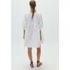 Alcala Linen Dress, Off White - Dresses - 6