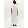 Willow Linen Dress, Off White - Dresses - 5 - thumbnail