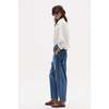 Ambar Denim Pants, Washed Indigo - Pants - 8