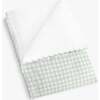 Picnic Gingham, Baby Duvet Set, Green - Duvet Sets - 1 - thumbnail