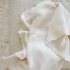 Cotton Knit Blanket, Ivory - Blankets - 6 - thumbnail
