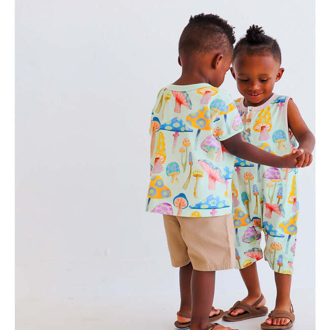 Casey Baby Ringer Tee, Spring Garden - T-Shirts - 3