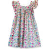 Girls Everly Square Neck Dress, Berry Grove - Dresses - 5 - thumbnail