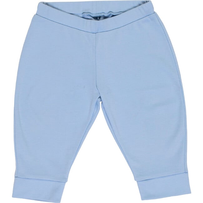 Cozy Comfort: Long sleeve Bodysuit + Pants, Blue with Yellow - Mixed Apparel Set - 4