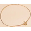 Micro Tennis Necklace, Gold - Charms - 1 - thumbnail