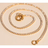 Micro Tennis Necklace, Gold - Charms - 4