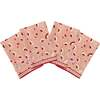 Set of 4 La Leccia Dinner Napkins in Dark Pink - Tableware - 1 - thumbnail