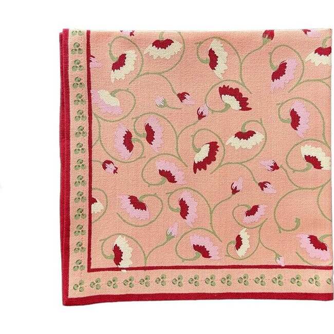 Set of 4 La Leccia Dinner Napkins in Dark Pink