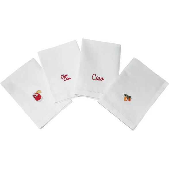 Set of 4 Giardino Dinner Napkins