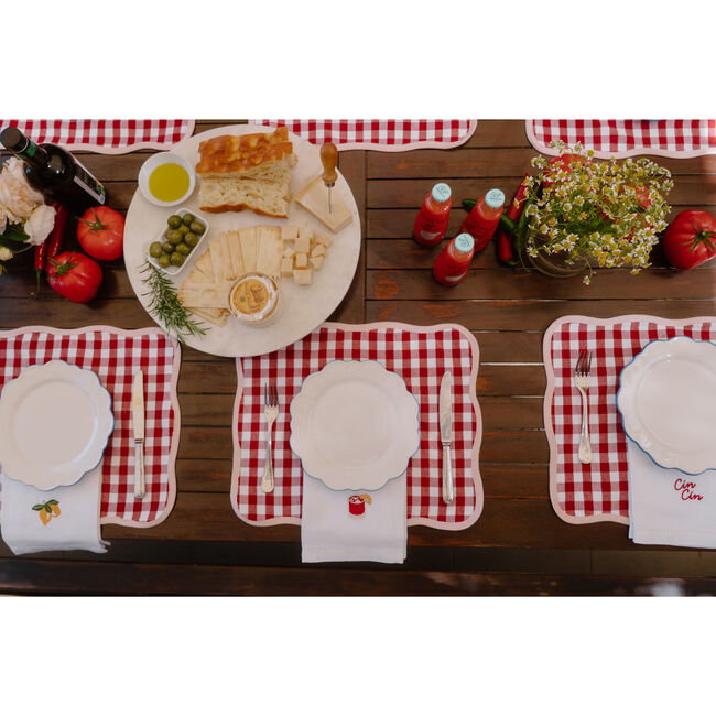 Set of 4 Giardino Dinner Napkins