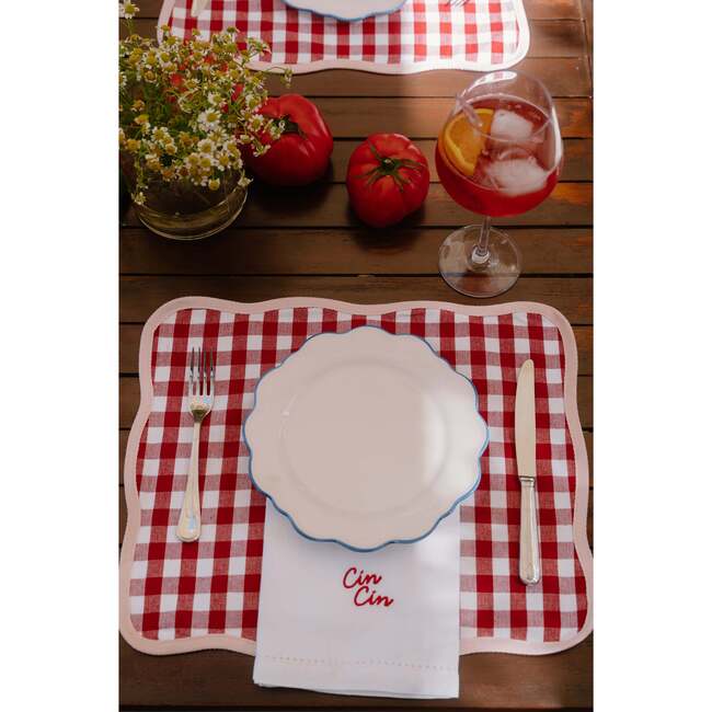 Set of 4 Cin Cin Dinner Napkins
