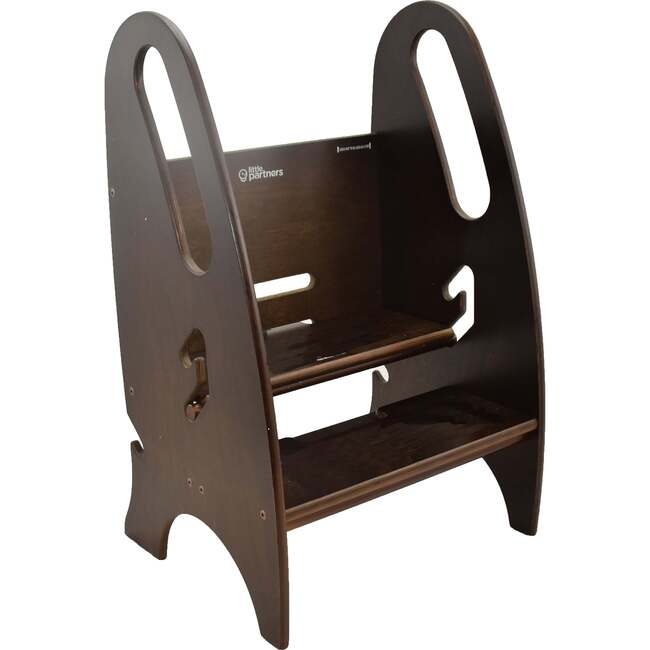 3-in-1 Growing Step Stool, Espresso