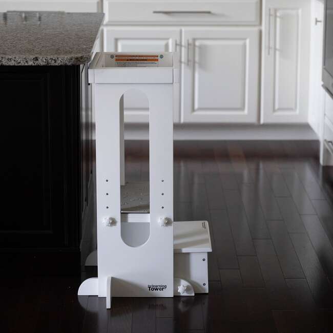 Explore N Store Learning Tower, Soft White - Play Tables - 4