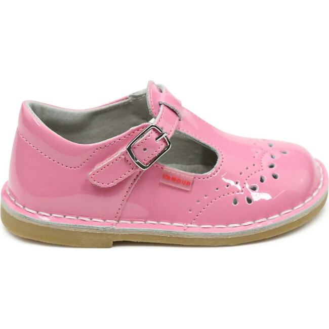 Ruthie T-Strap Mary Jane, Patent Malibu Pink - Mary Janes - 3