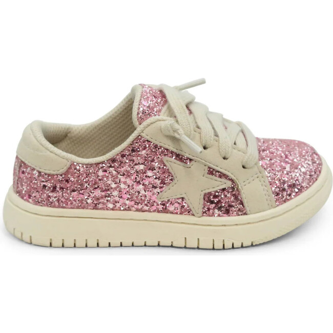 Kinley Star Glitter Sneaker, Rosegold - Sneakers - 3