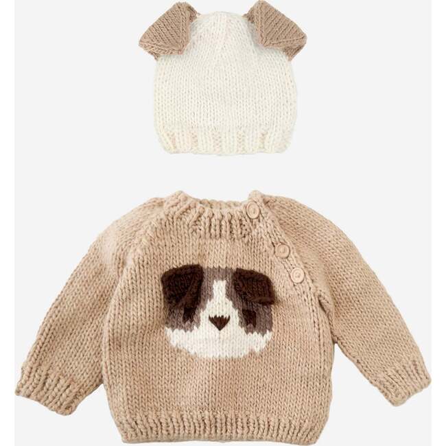 Dog Sweater and Hat Set