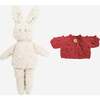 Charlie Bunny Plush and Plush Sweater Set, No Bow - Plush - 3