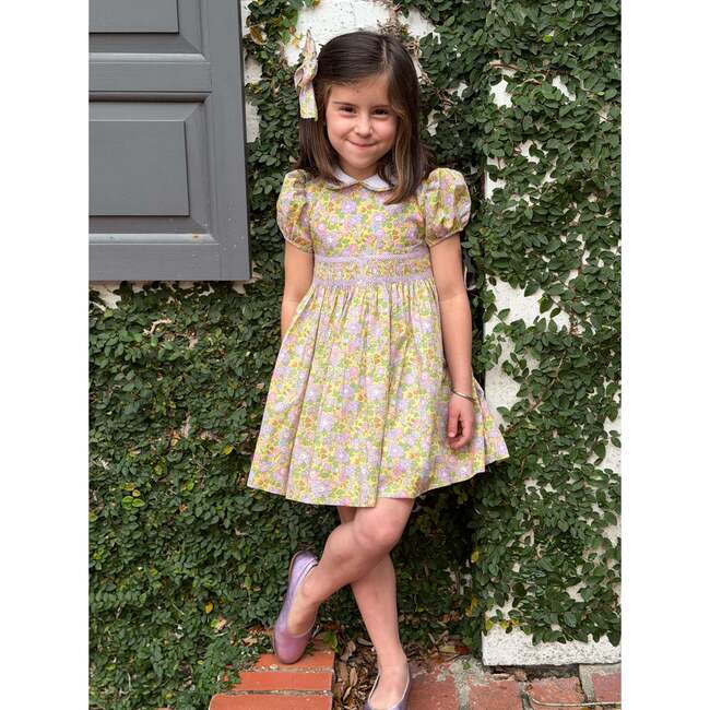 Smocked Waist Dress, Liberty of London - Dresses - 5