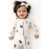 French Bulldogs Zippered Footie - Footie Pajamas - 3