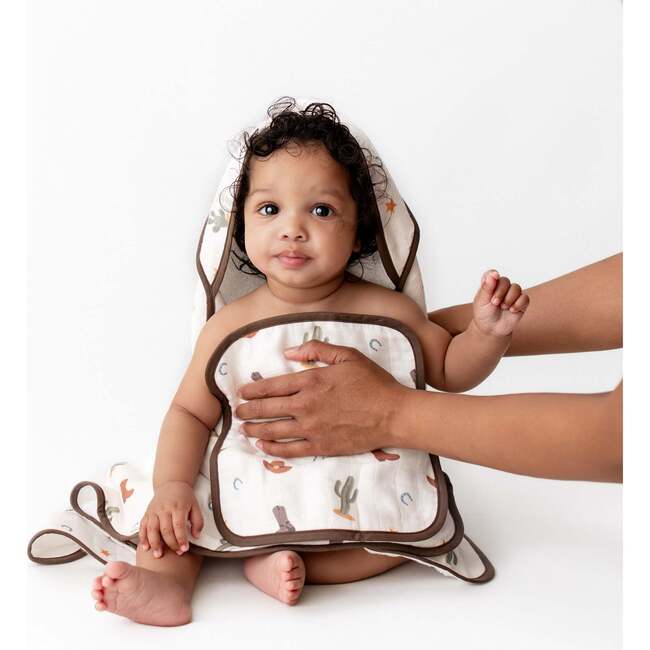 Western Hooded Towel Set - Bath Towels - 3