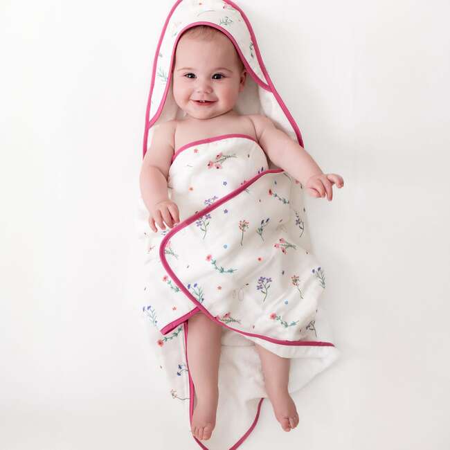 Wildflowers Hooded Towel Set - Bath Towels - 3