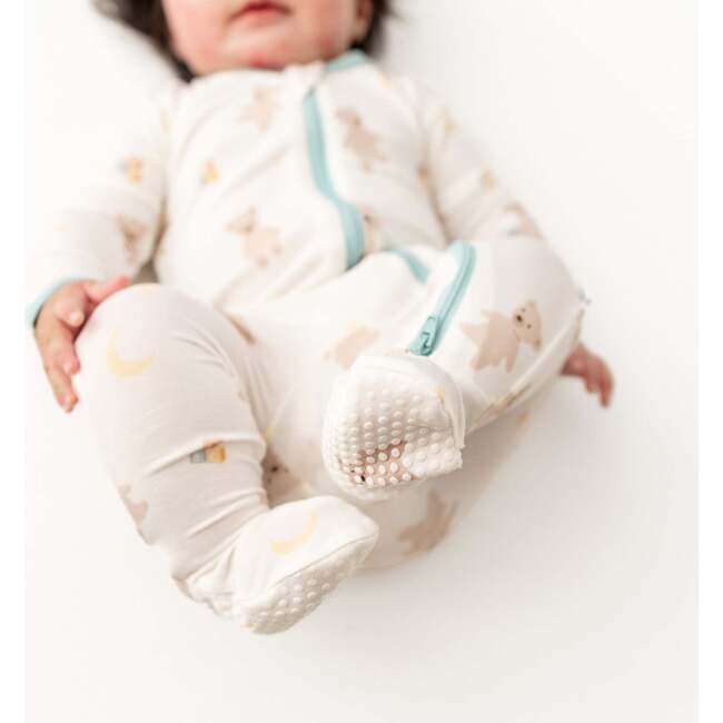 Teddy Bears Zippered Footie - Footie Pajamas - 5