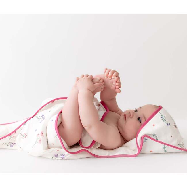 Wildflowers Hooded Towel Set - Bath Towels - 4