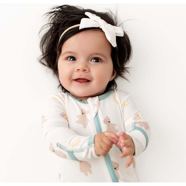 Teddy Bears Zippered Footie - Footie Pajamas - 6