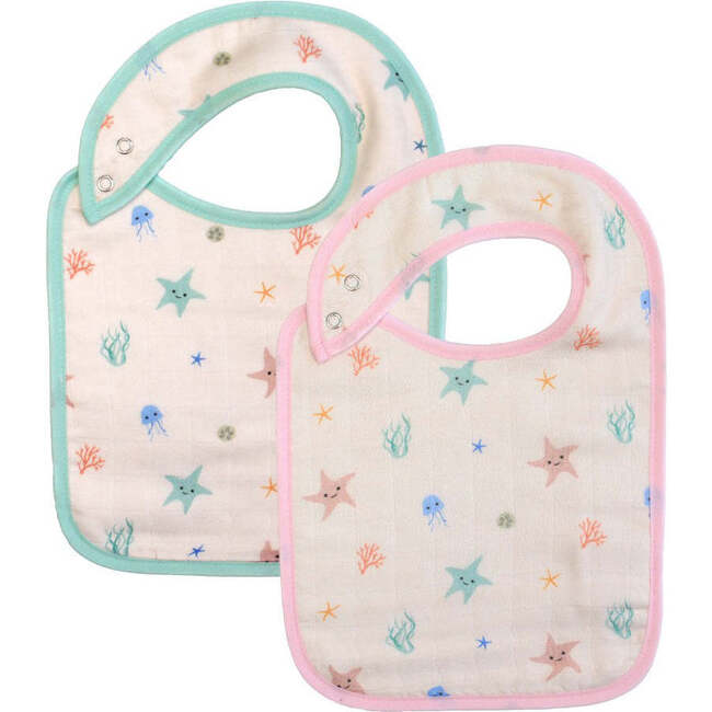 Starfish Bib Set
