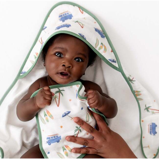 Surfboard Hooded Towel Set - Bath Towels - 3