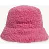 Adult Merino Wool Bucket Hat, Dusty Pink + Red - Winter Hats - 1 - thumbnail