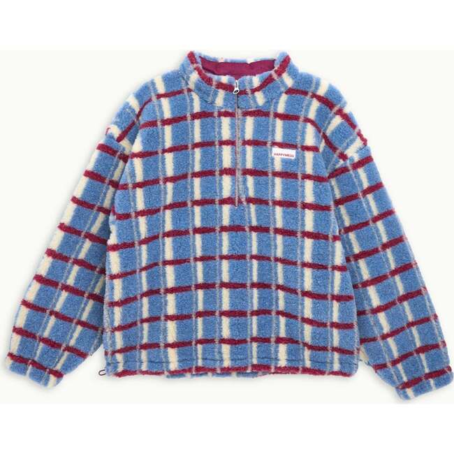 Adult Merino Wool Kangaroo Jacket, Shadow Blue