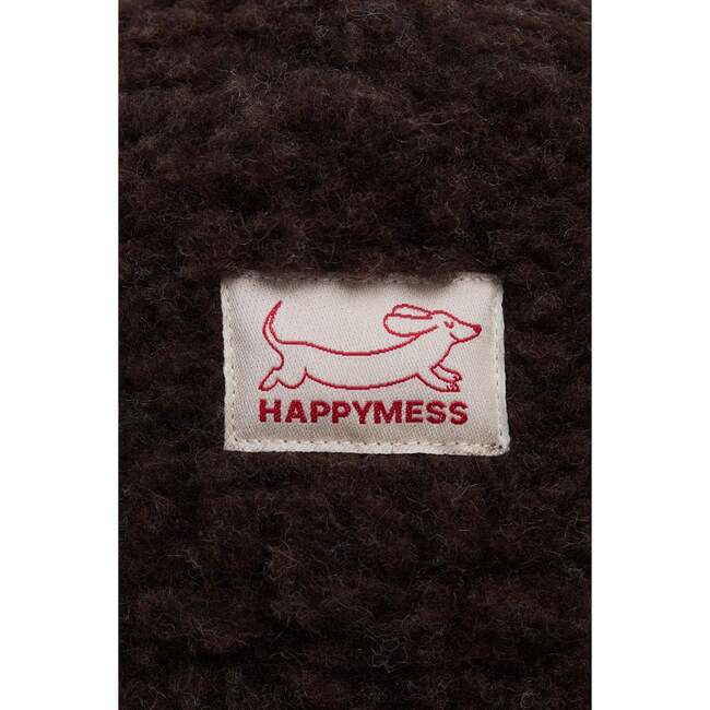 Children's Merino Wool Bucket Hat, Chocolate Brown