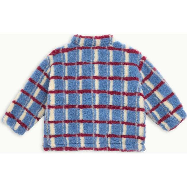 Children's Merino Wool Kangaroo Jacket, Shadow Blue