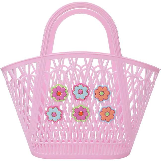Petal Party Silicone Basket & Floral Charms Set