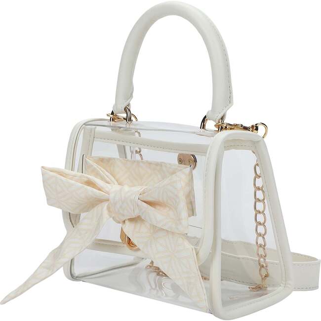 The Perfect Bow Bag, White - Bags - 3