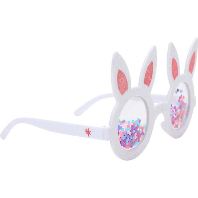 Hop-To-It Confetti Novelty Glasses - Party Accessories - 3