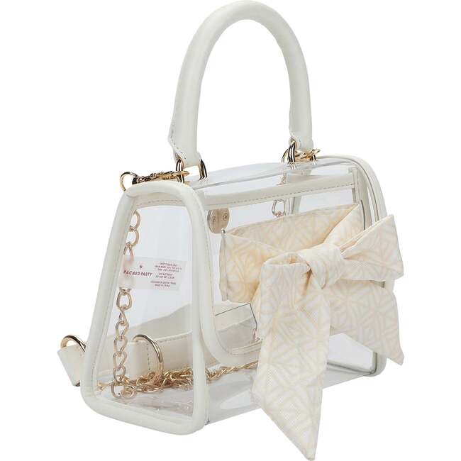 The Perfect Bow Bag, White - Bags - 5