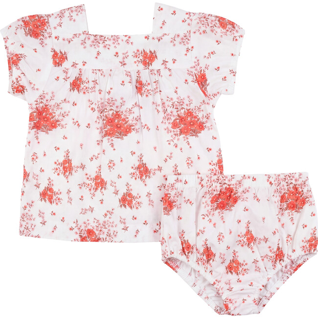 Floral Print Woven Set Pink Floral