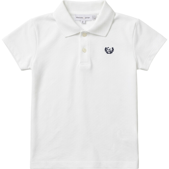 Short Sleeves Polo White