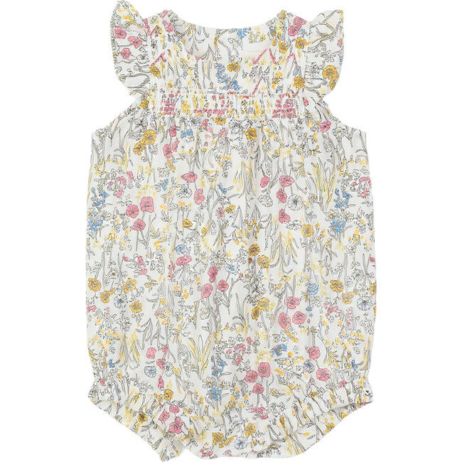 Floral Woven Bubble Pink