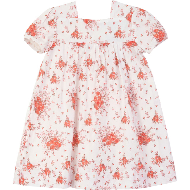 Floral Print Woven Dress Pink Floral