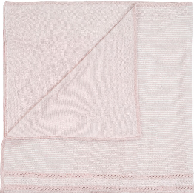 Striped Pointel Blanket Primrose