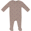 Floral printed Onesie Beige - Rompers - 2
