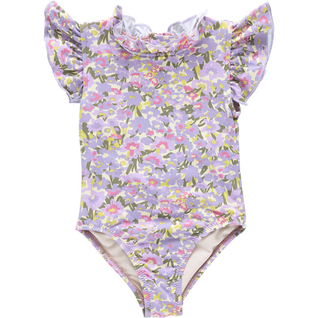 Girls Jennifer Suit, Allover Sketched Floral Allover Sketched Floral