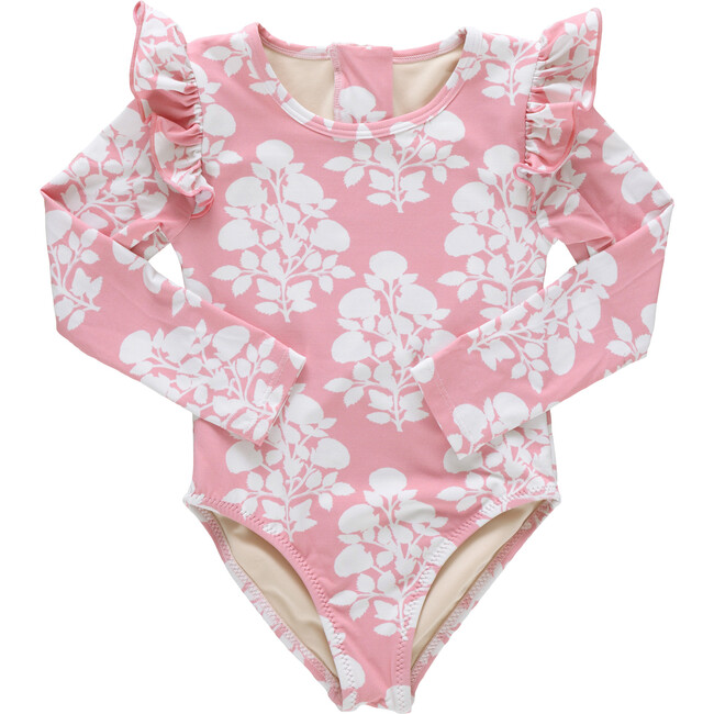 Girls Rachel Suit, Pink Bouquet Floral Pink Bouquet Floral Spring