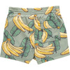 Baby Boys Swim Trunk, Green Banana Leaves green banana leaves - Swim Trunks - 3